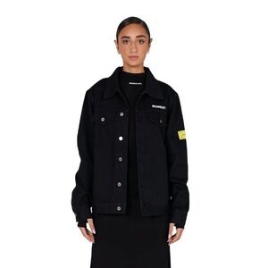NWT| Black SecondLeft Denim Jacket | XS Unisex